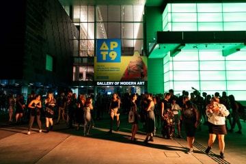APT9 — featuring January’s unmissable Summer Festival with its massive Up Late event — closed in April after achieving a record daily attendance for the Gallery’s flagship contemporary art event