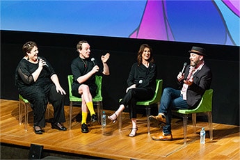 BIFF Artistic Director Amanda Slack-Smith is joined by actor Tom Budge, producer Michelle Bennett and actor Paul Ireland to discuss opening night film Judy & Punch 2019, the directorial debut of Australian Mirrah Foulkes